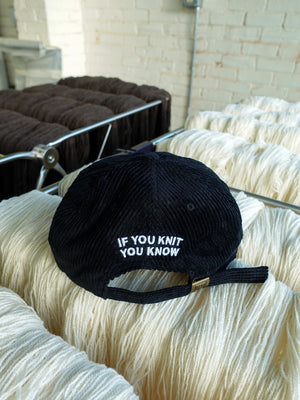 If You Knit Corduroy Hat