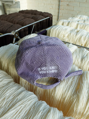 If You Knit Corduroy Hat