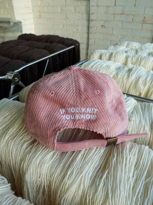 If You Knit Corduroy Hat