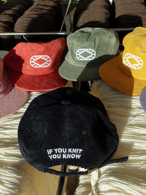 If You Knit Corduroy Hat