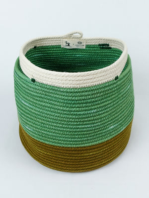 Tote Basket - Junction Fiber Mill Green
