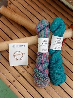 Contrarian Shawl Bundle: Alpenglow