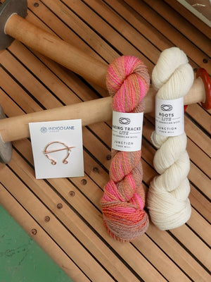 Long Trail Shawl Bundle: Zinnia