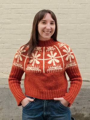 Yardana Sweater Bundle - Cedar + Leaves in the Brook