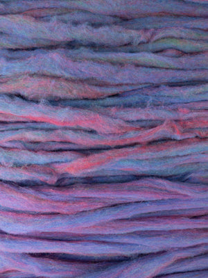 Pin-Drafted Roving: Heathered Amethyst