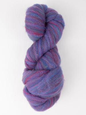 Pin-Drafted Roving: Heathered Amethyst