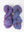 Pin-Drafted Roving: Heathered Amethyst