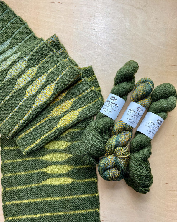 Tintype Scarf Bundle: In the Clearing + Green