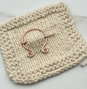 Indigo Lane Jewelry: Copper Shawl Pin
